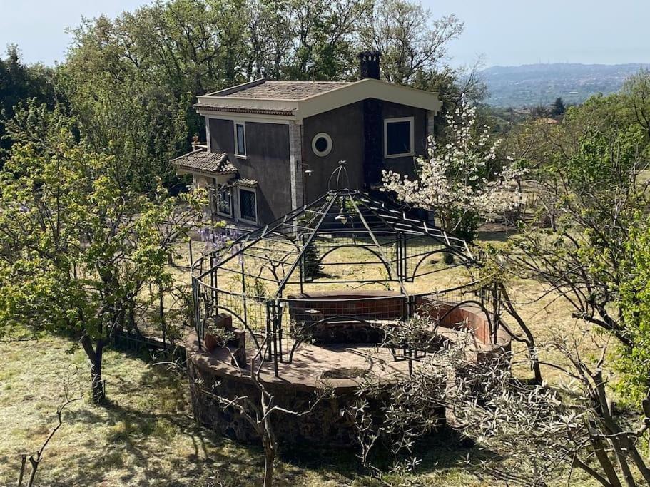 Villa Caterina, Alle Pendici Del Vulcano Etna Viagrande Exterior foto